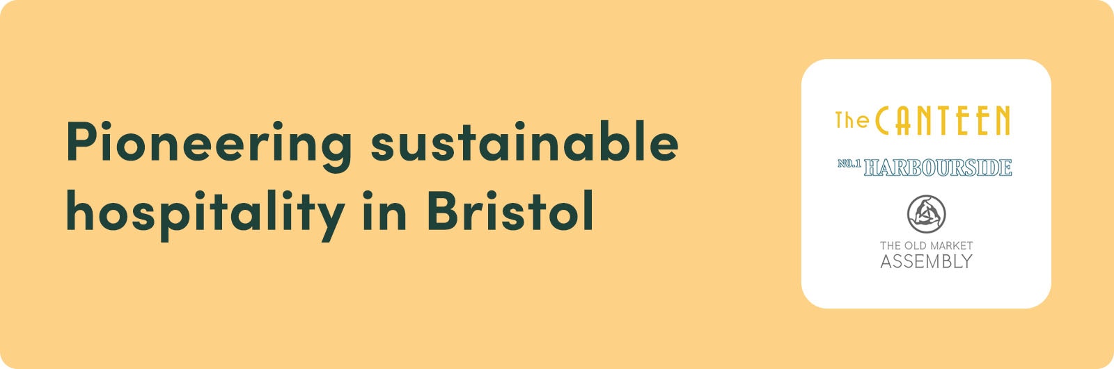 Pioneering sustainable hospitality in Bristol