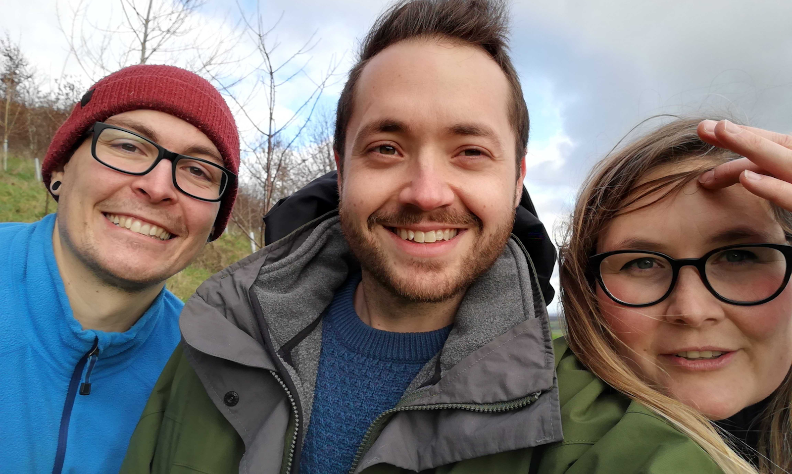 Alex, Elliot and Lucy